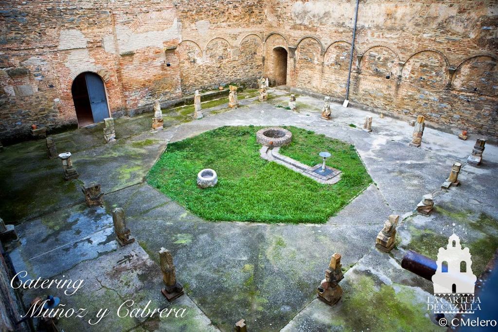 Гостевой дом La Cartuja De Cazalla Казалла де ла Сиерра Экстерьер фото